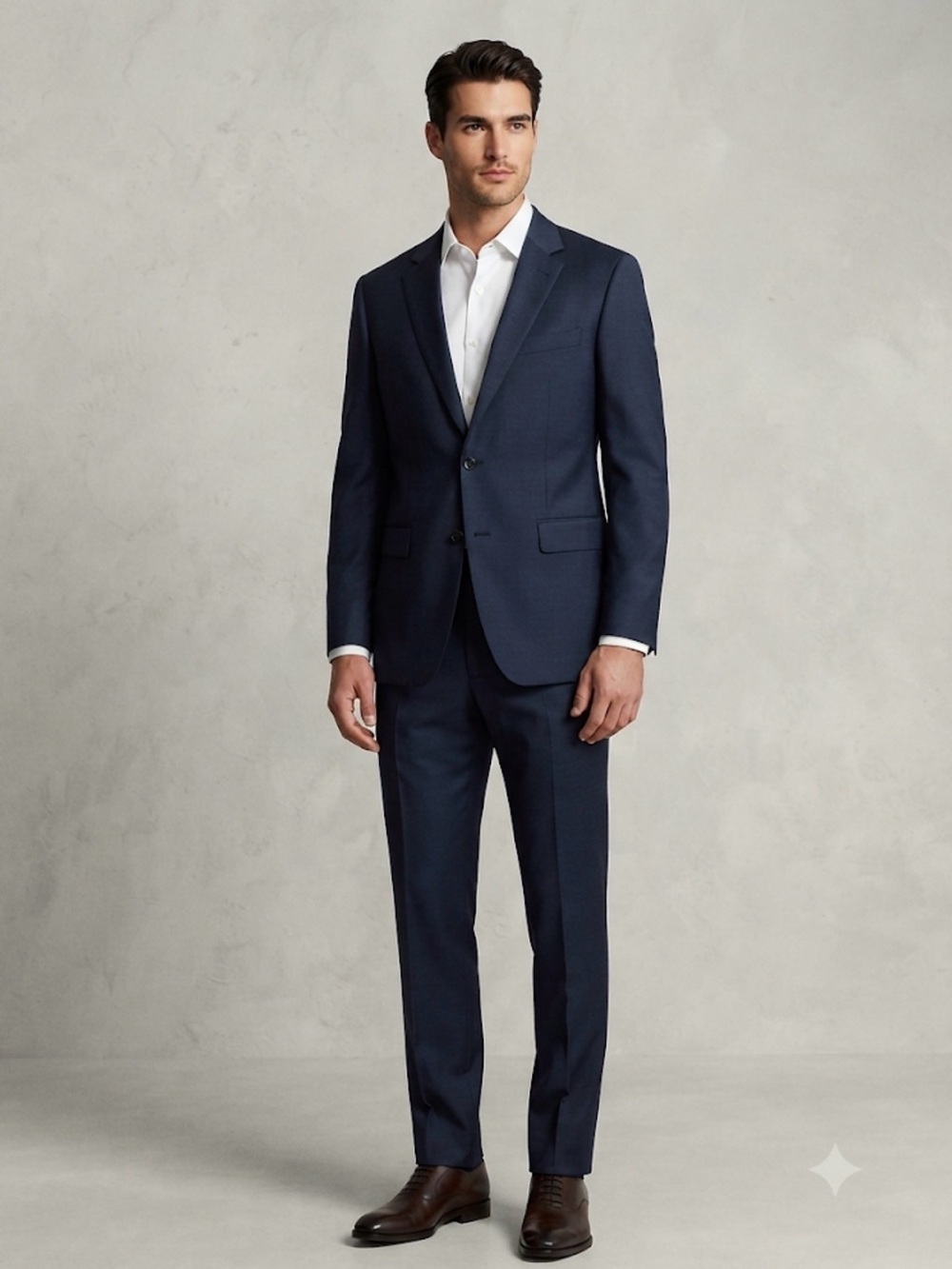 MICHAEL Michael Kors Men's Navy Slim Two-Piece Suit